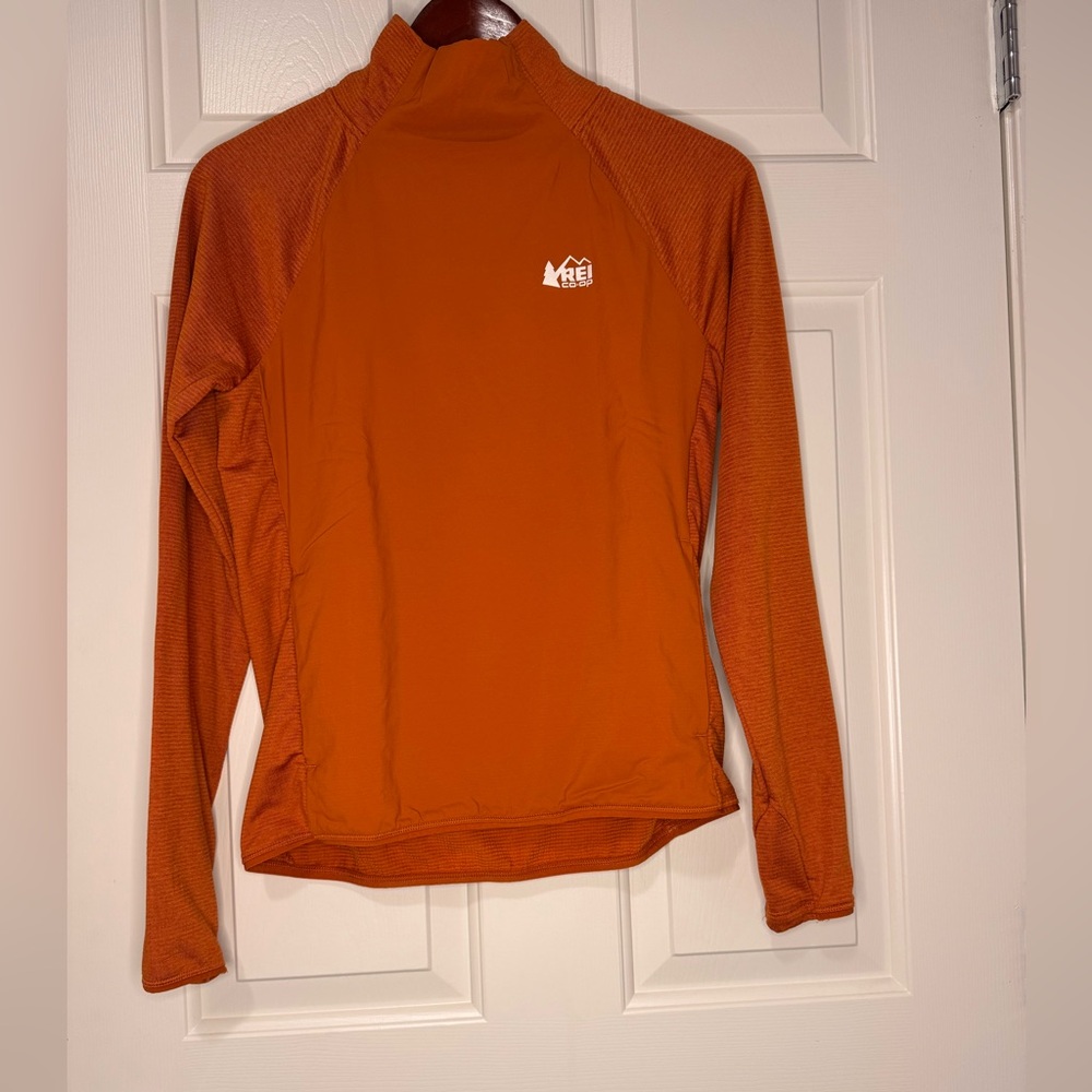 REI Orange long sleeve top